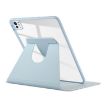 iPad Pro 13 2024 ENKAY 360 Rotation Leather Case with Pen Slot Grey - 4