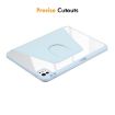 iPad Pro 13 2024 ENKAY 360 Rotation Leather Case with Pen Slot Grey - 6