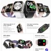 Q19 Max 2.1" HD Screen Waterproof Sports Business Smart Watch - Pink - 3