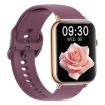Q19 Max 2.1" HD Screen Waterproof Smart Watch - Wine Red Sports Business - 2