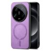 Xiaomi 14 Ultra Purple Retro Magsafe PU Back Cover Phone Case - 1