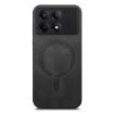 Xiaomi Redmi K70E/Poco X6 Pro 5G Black Retro Magsafe PU Phone Case - 3