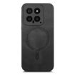 Xiaomi 13T/13T Pro Black Retro Magsafe PU Back Cover Phone Case - 3