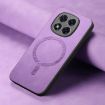 Xiaomi Redmi Note 14 Pro 5G Purple Retro Magsafe PU Phone Case Cover - 4