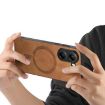 Xiaomi Poco X7 Pro Brown Retro Magsafe PU Back Cover Case - 3
