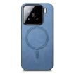 Xiaomi 15 Blue Retro Magsafe PU Back Cover Phone Case - 2