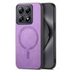 Xiaomi 14T Pro Purple Retro Magsafe PU Back Cover Phone Case - 1