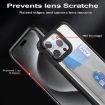 iPhone 15 Purple Card Holder Acrylic TPU Case - 5