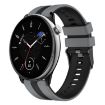 Amazfit GTR Mini 20mm Grey+Black Two-Color Sports Silicone Watch Band - 1