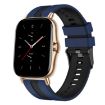 Amazfit GTS 2 20mm Blue+Black Two-Color Sports Silicone Watch Band - 1