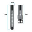 Amazfit GTS 2 Mini 20mm Two-Color Silicone Watch Band Light Green/Black - 8