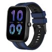 Amazfit Bip3 20mm Blue+Black Two-Color Sports Silicone Watch Band - 1