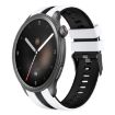 Amazfit Balance 22mm Two-Color Sports Silicone Watch Band White Black - 1