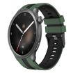 Amazfit Balance 22mm Two-Color Sports Silicone Watch Band Olive/Black - 1
