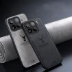 Xiaomi 15S Pro Deer Head Cloth Skin Phone Case - Blue, All-Inclusive - 2