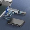 ADS-302A 3 in 1 USB Hub Expansion Station USB 3.0/2.0 Adapter Grey - 8