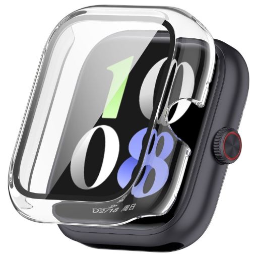 Vivo iQOO Watch GT Protective Case with Tempered Film - Transparent White - 1