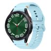 Samsung Galaxy Watch 6 Classic Light Blue Wave Silicone Band - 1