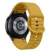 Samsung Galaxy Watch 6 40/44mm Yellow Wave Pattern Silicone Band - 2