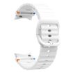 Samsung Galaxy Watch 5 40/44mm White Wave Pattern Silicone Band - 3