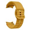 Samsung Galaxy Watch 5 40/44mm Yellow Wave Pattern Silicone Band - 3
