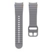 Samsung Galaxy Watch 5 Pro Dark Gray Wave Pattern Silicone Band - 5
