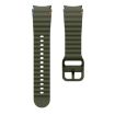 Samsung Galaxy Watch 5 Pro Army Green Wave Pattern Silicone Band - 5