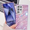 Samsung Galaxy A35 5G Glitter Texture TPU Case with Lens Film - White - 2