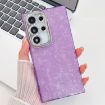 Samsung Galaxy A54 5G Glitter TPU Case with Lens Film - Purple Shell - 1