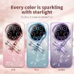 Xiaomi 14 Ultra Purple Glitter Dragonfly Holder Plated Phone Case - 3