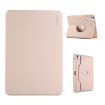 iPad Pro 13 2024 ENKAY 360 Rotation TPU Leather Case with Pen Slot Pink - 1