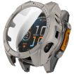 Garmin Fenix 8 AMOLED 47mm Tempered Glass PC Case - Titanium Blue - 1