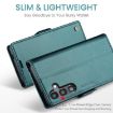 Samsung Galaxy S24 FE 5G Case - Butterfly Buckle RFID Leather (Green) - 4