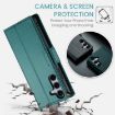 Samsung Galaxy S25 5G CaseMe 023 Butterfly Buckle RFID Leather Case Green - 4