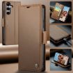 Samsung Galaxy S25 5G CaseMe 023 Leather Case, RFID Anti-theft, Brown - 8