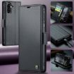 Samsung Galaxy A26 CaseMe 023 Butterfly Buckle Leather Case (Black) - 8