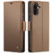 Samsung Galaxy A36 CaseMe 023 Leather Phone Case Brown RFID Anti-theft - 1