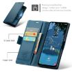 Samsung Galaxy A56 CaseMe 023 Blue Butterfly Buckle Leather Phone Case - 2