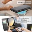 Samsung Galaxy S25 Ultra 5G CaseMe 023 Leather RFID Phone Case Black - 5