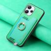 Xiaomi 14 Ultra Green Leather Magsafe Case with Card Holder & Ring - 5