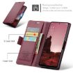OPPO Reno13 CaseMe 023 Red Butterfly Buckle RFID Leather Phone Case - 2