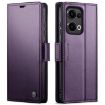 OPPO Reno13 CaseMe 023 Purple Leather Phone Case with RFID & Butterfly Buckle - 1