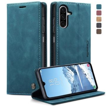 Samsung Galaxy A26 CaseMe 013 Flip Leather Phone Case - Blue - 1