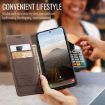 Samsung Galaxy S25+ 5G CaseMe 013 Flip Leather Case (Coffee) - 8