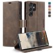 Samsung Galaxy S25 Ultra 5G CaseMe 013 Flip Leather Case (Coffee) - 1