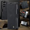Samsung Galaxy Z Fold7 CaseMe 013 Flip Leather Phone Case Black - 7