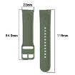 Redmi Watch 5 Active Silicone Band - White Color Buckle Replacement Strap - 8
