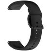 Redmi Watch 5 Active Black Silicone Band - Pure Color Buckle Strap - 3