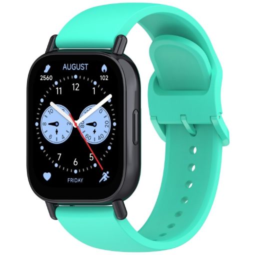 Redmi Watch 5 Lite Teal Green Silicone Band - Pure Color Buckle - 1