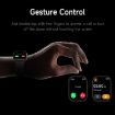 KL08 Smart Watch, 2.04" Color Screen, Bluetooth Call, Black Silicone Strap - 6